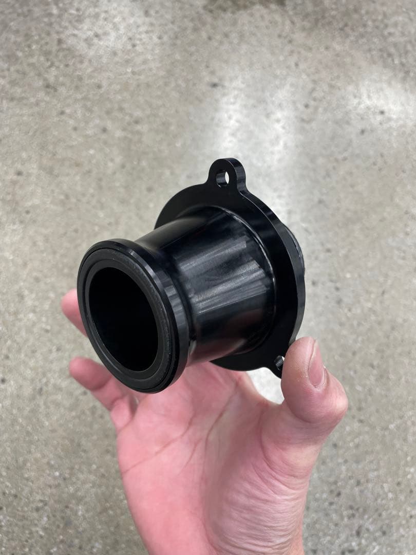 ゴルフ7 R ECSターボマフラーデリートパイプ