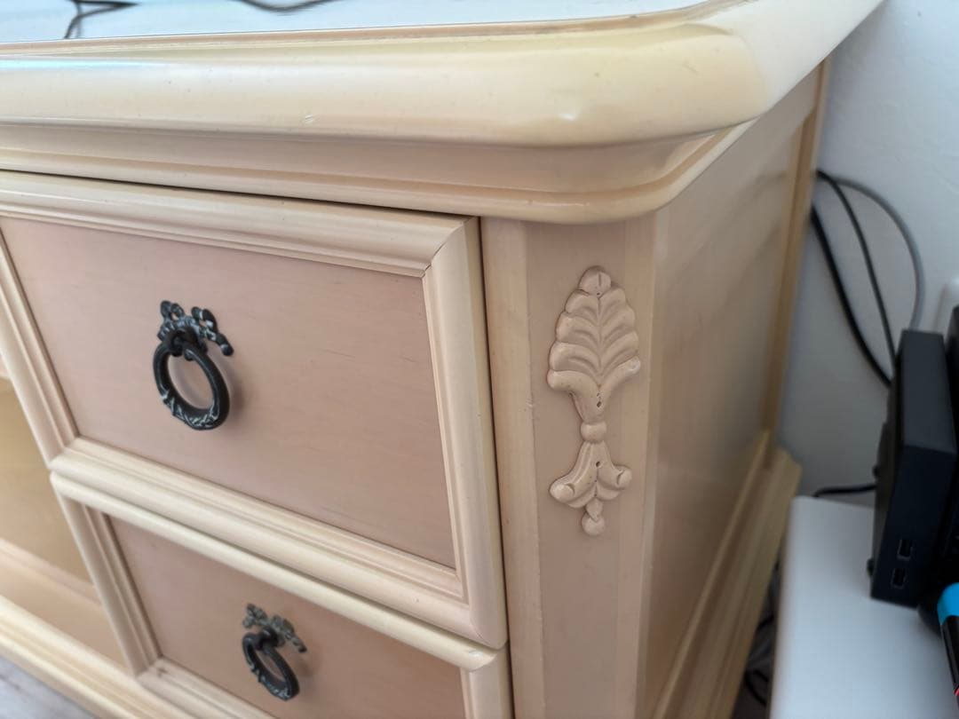 リンホーリン♡リボン♡テレビボード 美品 レア 大塚家具 収納 テレビ台