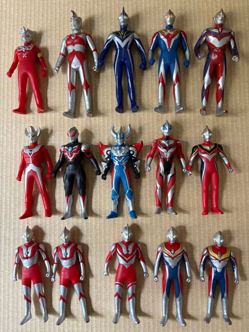 ウルトラマン・ウルトラ怪獣 ソフビ人形、フィギュア）