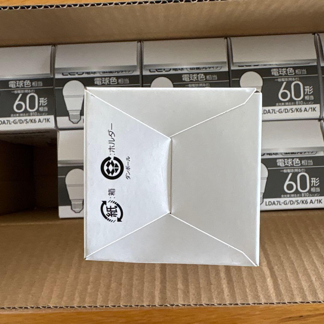 【新品】PanasonicLED電球LDA7L-G/D/S/K6 A/1K10個