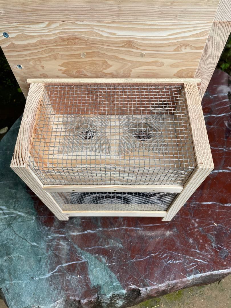 網追加！日本蜜蜂重箱式巣箱ハニーズハウス！ロイヤルセット！送料無料！