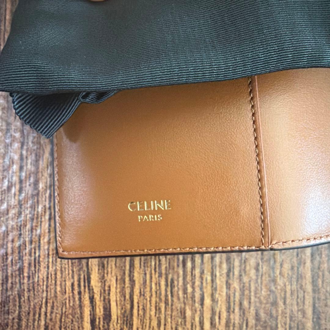 CELINE パスポートケース ロゴパターン