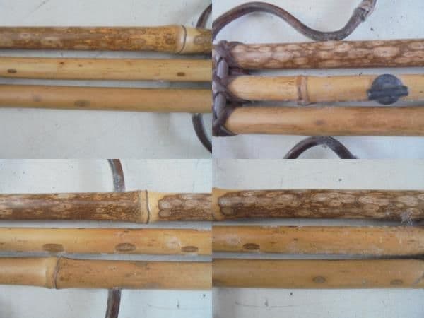 Aka6896　斑竹　紋竹　古竹　一輪差　花入