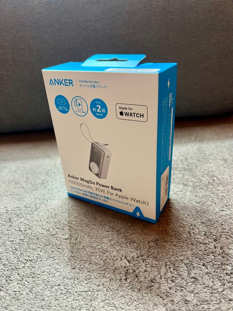 スマホアクセサリー Anker MagGo Power Bank For Apple Watch