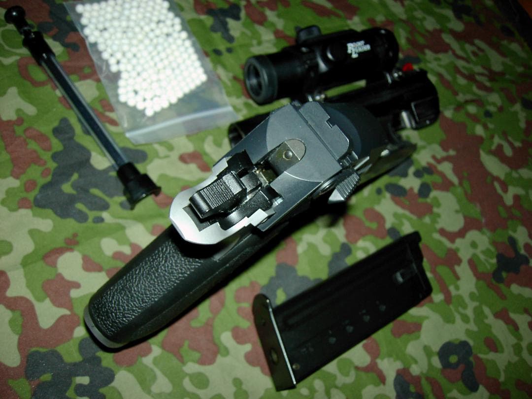 プリンキング専用　SⅡS デザートイーグル(バトルダメージバレル仕様) ガスガン