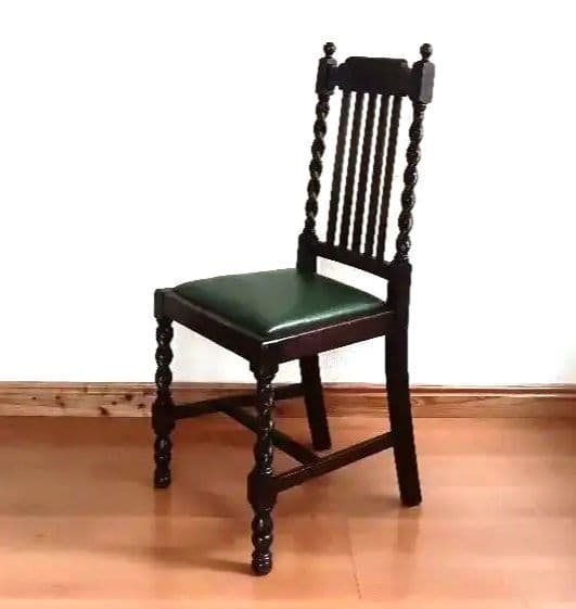 ダイニングチェアー　アンティーク イギリスの椅子　1910-20年代　ビンテージ