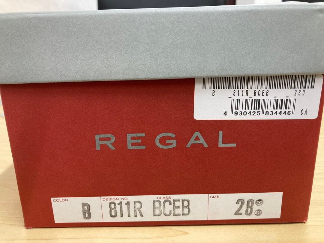 REGAL ブラック ドレスシューズ 28cm