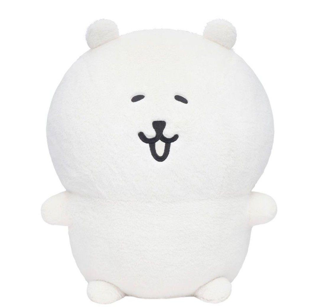 ナガノマーケット　ナガノくじ　A賞　もっちり特大　ぬいぐるみ おまけ付き