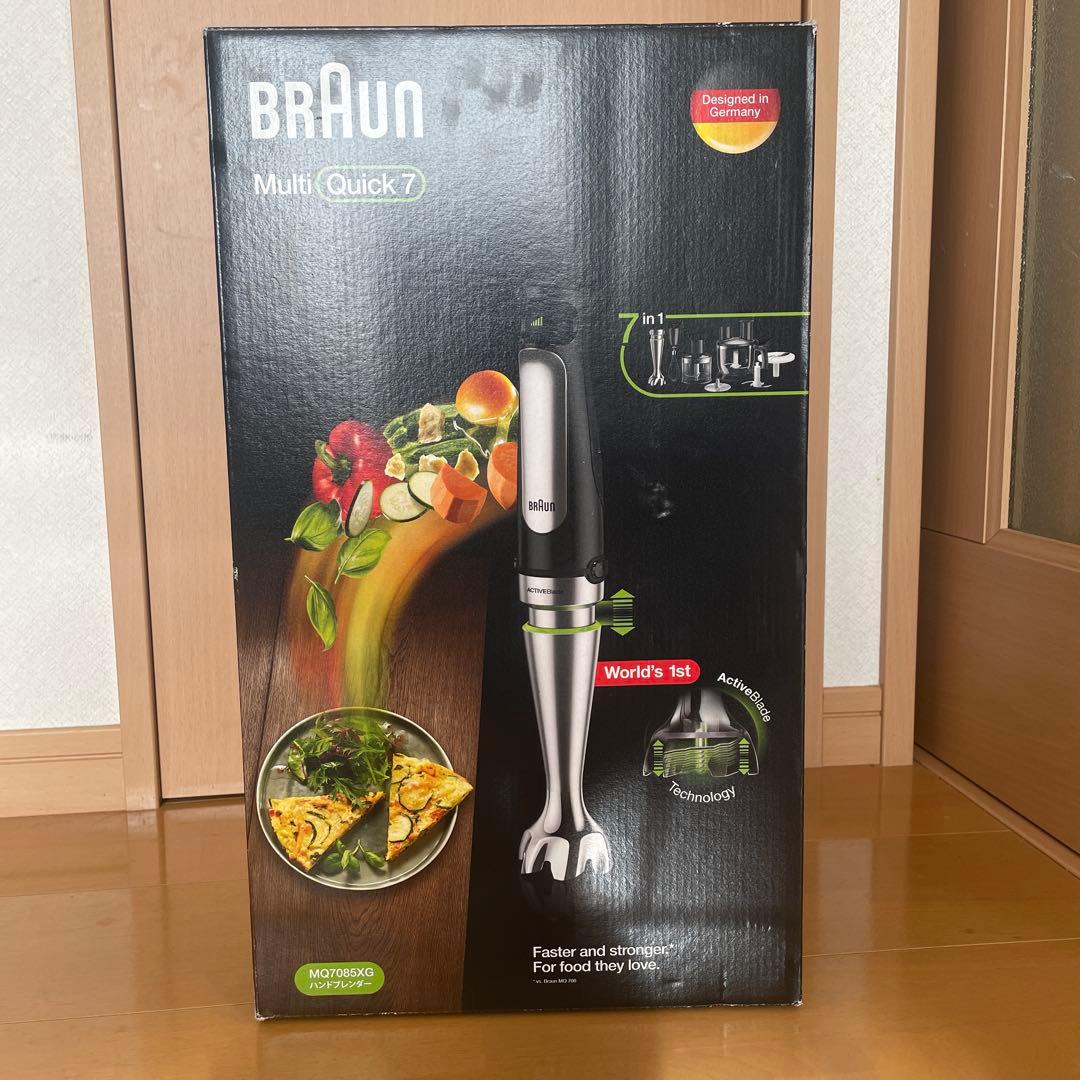 【未使用品】Braun Multi Quick 7 mq7085xg