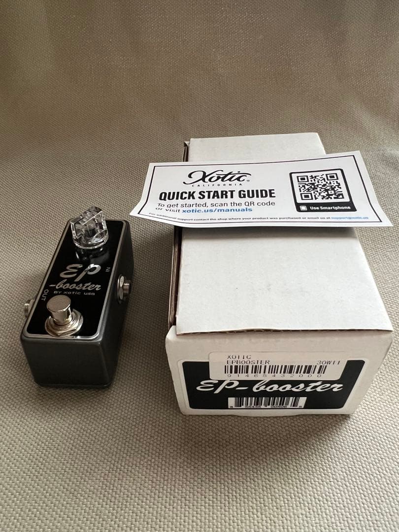 ギター Xotic ep-booster