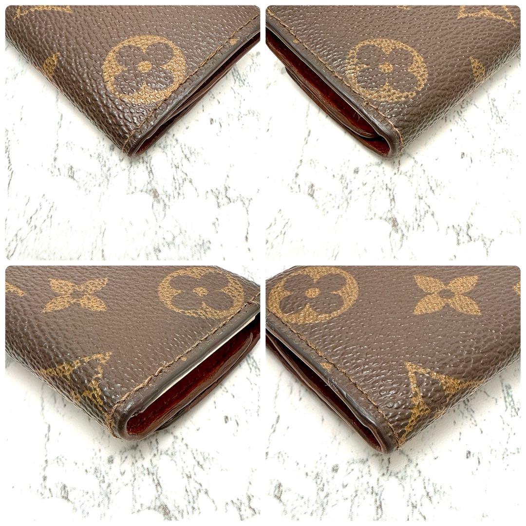 ヴィトン モノグラム ４連 キーケース ミュルティクレ４ ブラウン ビトン