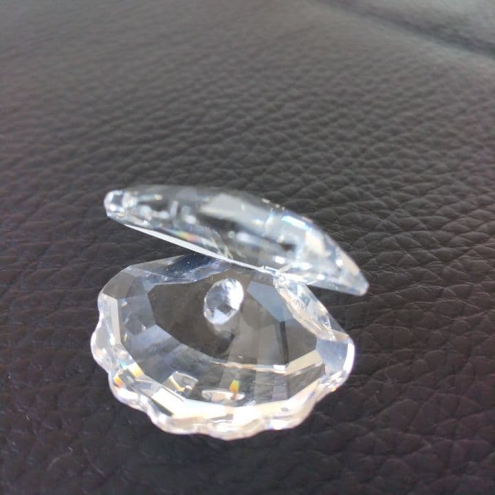 Swarovski クリスタル オープンシェル⭐︎お買い上証明書付き