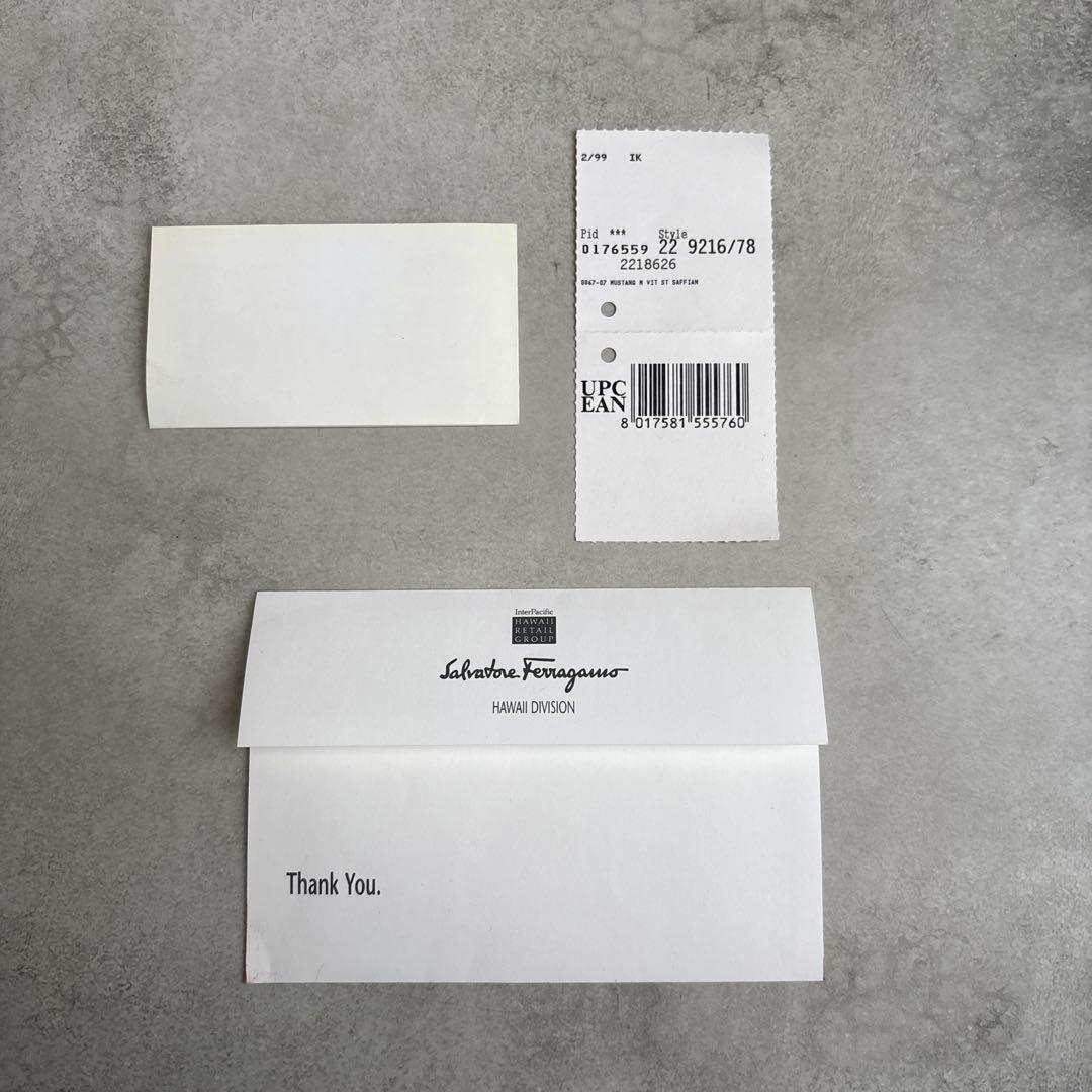 お値下げ済み【未使用級】Salvatore Ferragamo 三つ折り財布