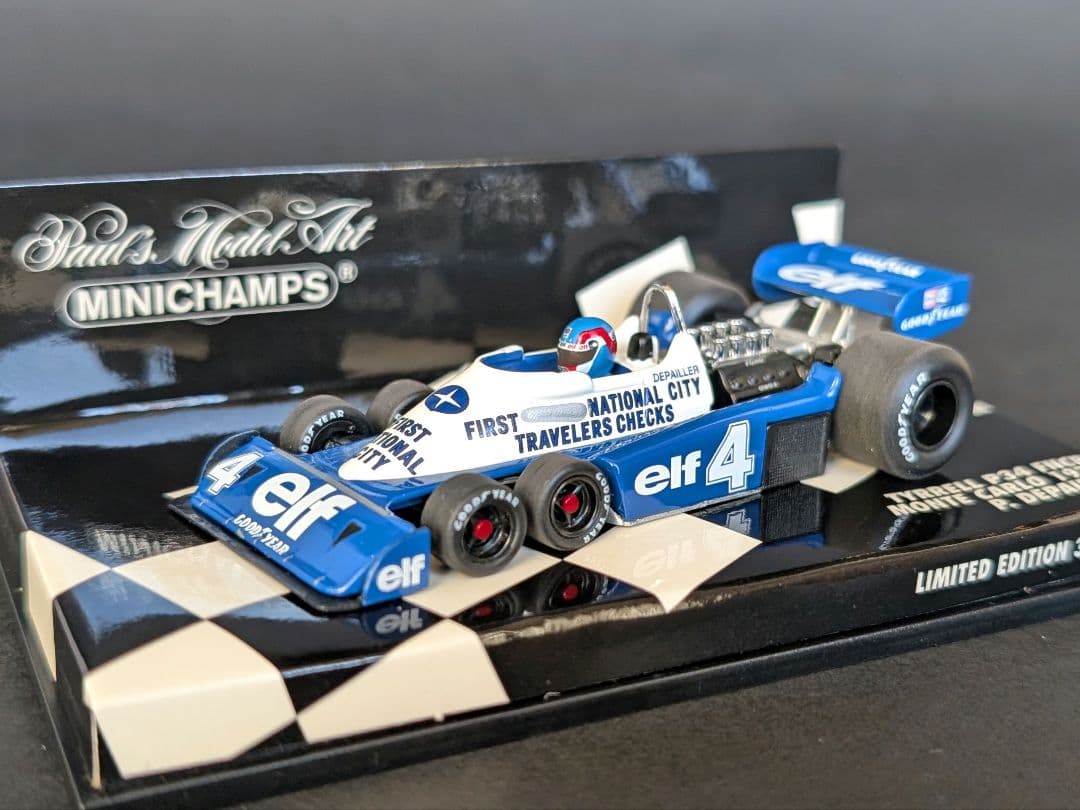 ミニチャンプス 1/43 Tyrrell P34 FNCB 1977 #4