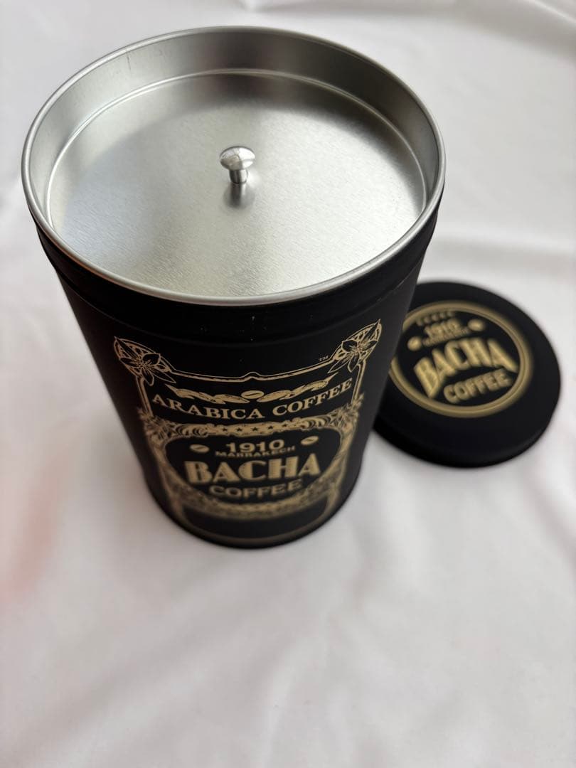 【新品・箱入り】Bacha Coffee バシャコーヒー キャニスター　ブラック