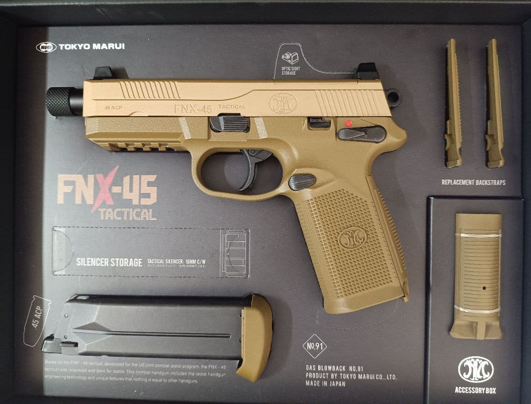 【最終価格】 東京マルイ　FNX-45 タクティカル