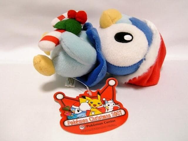 ◆ポッチャマ　ぬいぐるみ　クリスマス 07　ポケモンセンター◆2007◆