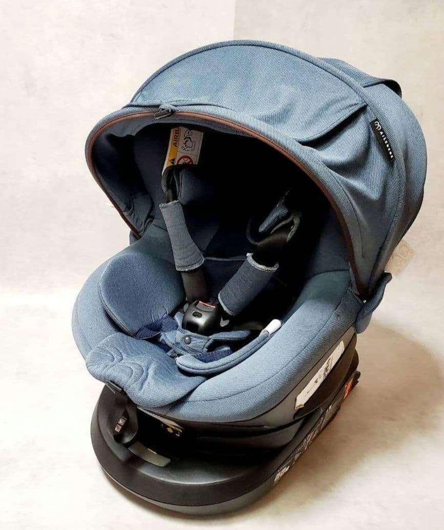 12/5まで出品！エールべべ クルット5 oui 回転式チャイルドシート