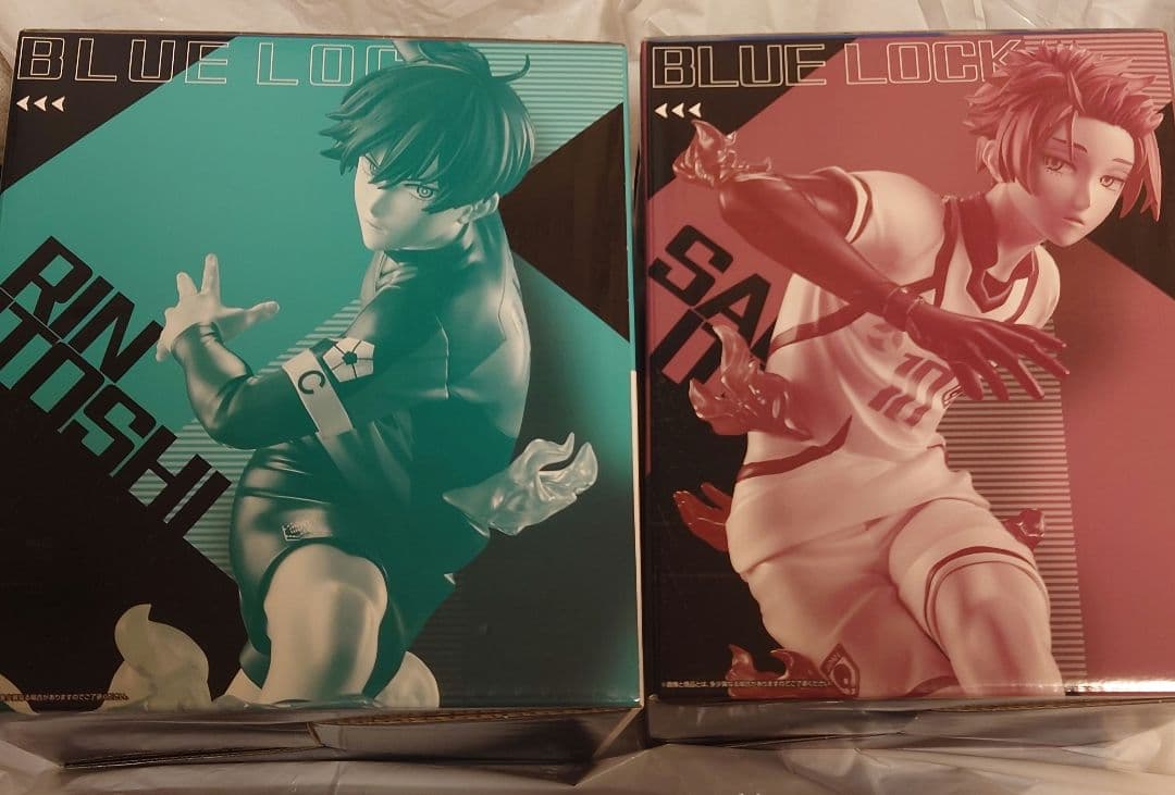 ブルーロック 一番くじ 夢中の連鎖 B賞 糸師凛 C賞 糸師冴 フィギュア