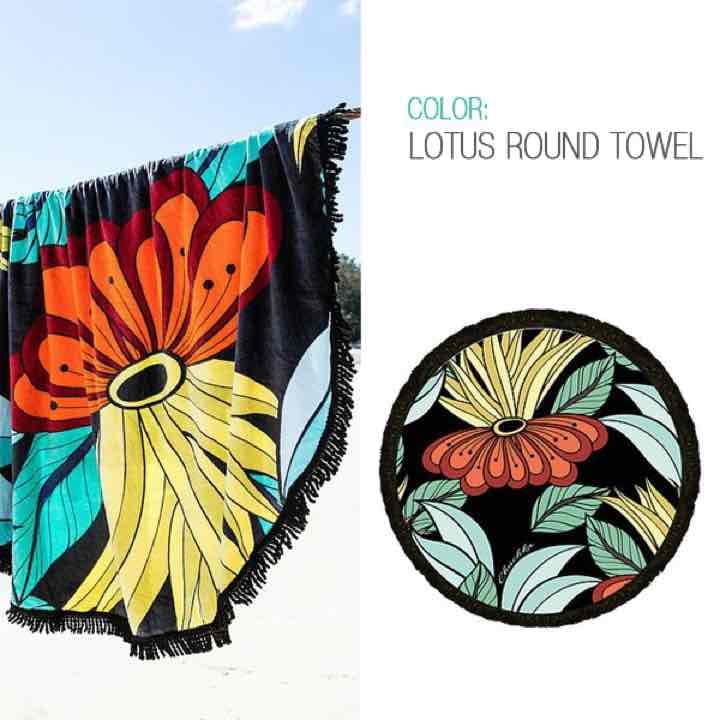 ★定価12500円★ラウンドビーチタオル 150cm 海 ビーチマットヨガマット