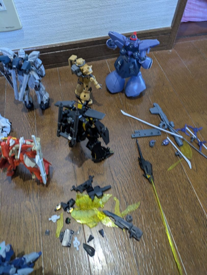 プラモデル ガンダム　ガンプラ　HG ビルド系　他ジャンク　武器　完成品