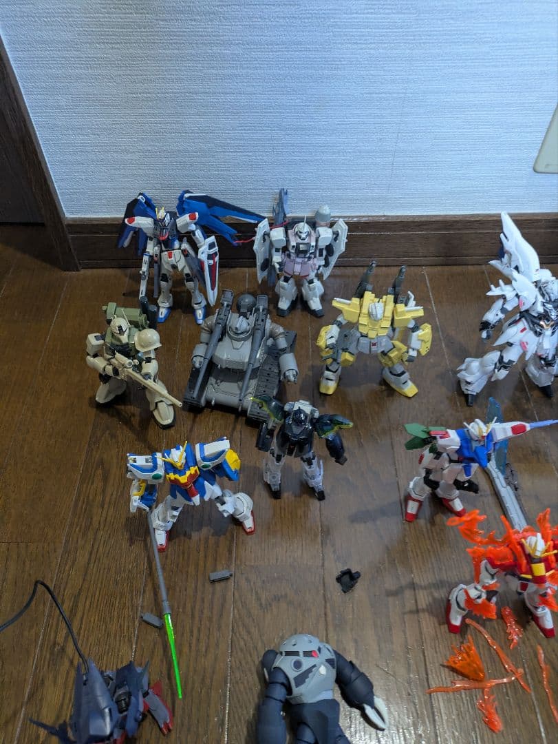 プラモデル ガンダム　ガンプラ　HG ビルド系　他ジャンク　武器　完成品