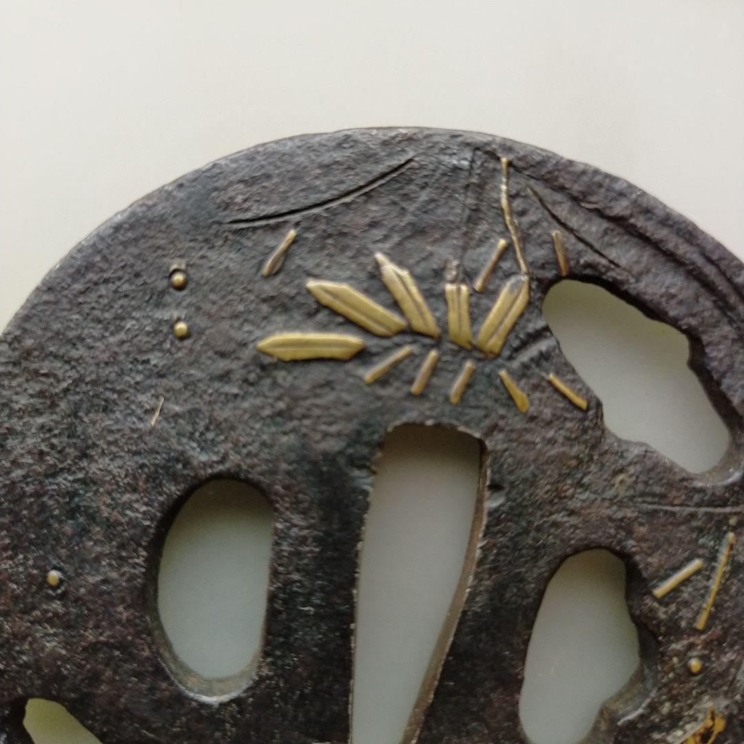 鍔、刀、日本刀、武具、刀装具、骨董品、アンティーク、古美術、美術品