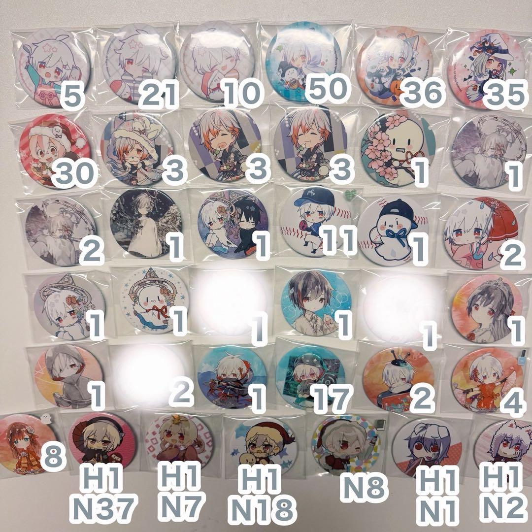 まふまふ 缶バッジ アクキー ペンライト