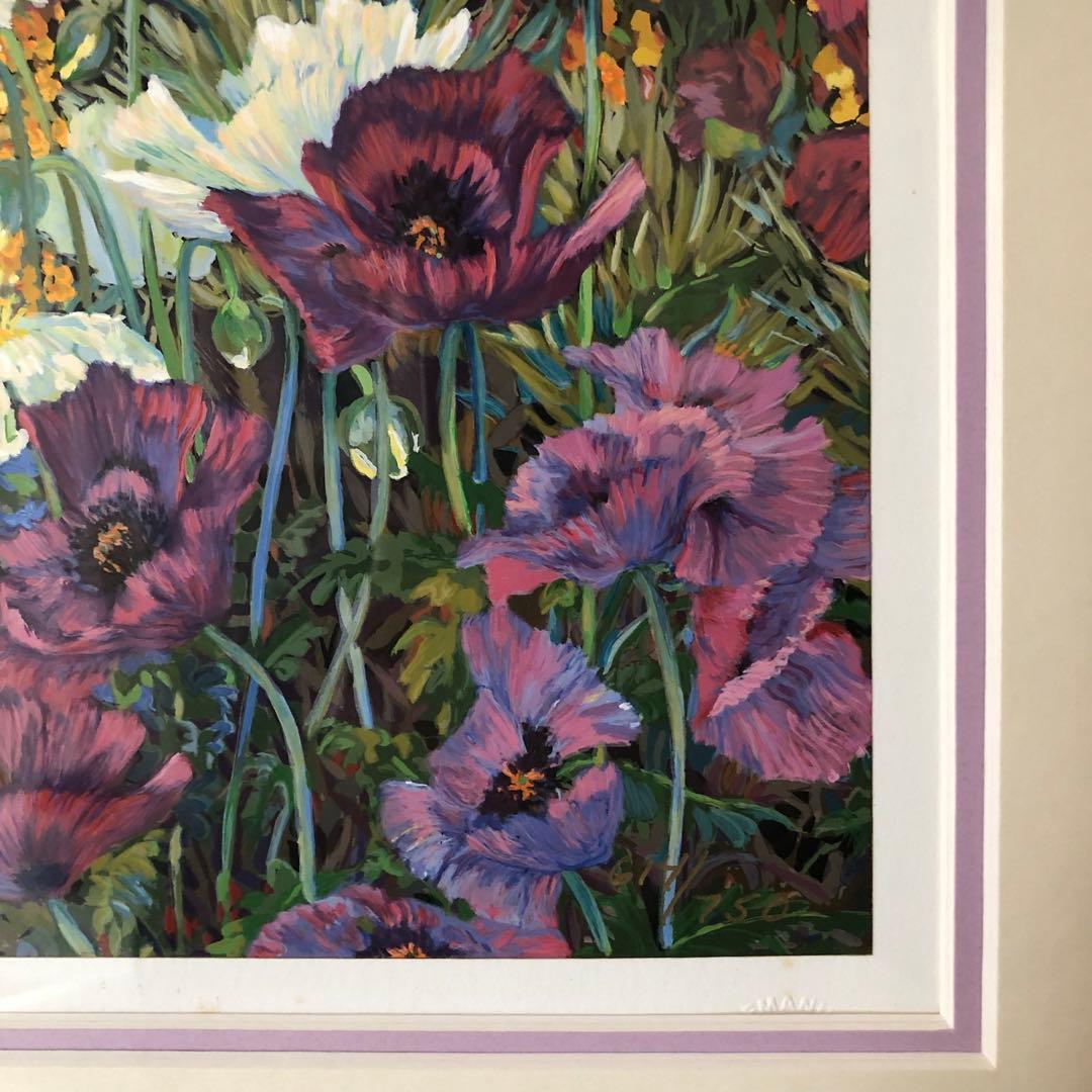 額装絵画 国連創立50周年記念版画 ジョン・ポーウェル 『平和への祈り』