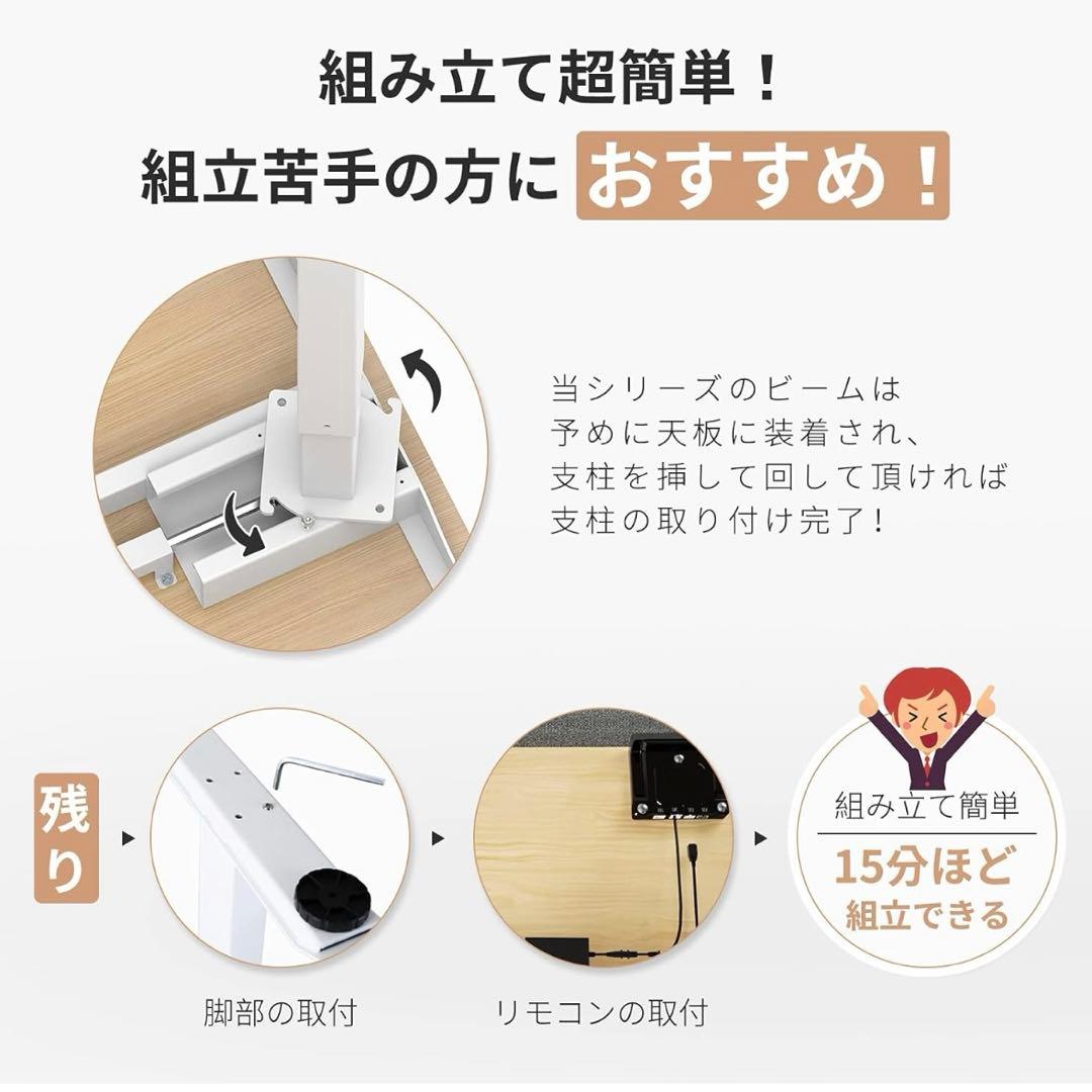 【送料込み】FlexiSpot / フレキシスポット E9 昇降デスク