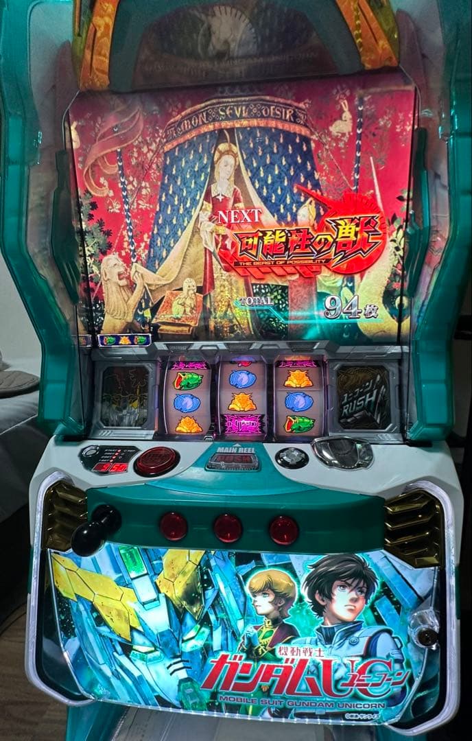 S機動戦士ガンダムユニコーン（不要機付）スロット実機 ☆送料無料☆