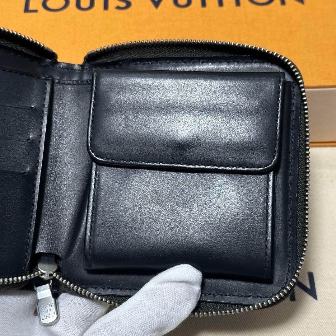 LOUIS VUITTON ポルトビエグラセ　二つ折りラウンドファスナー財布