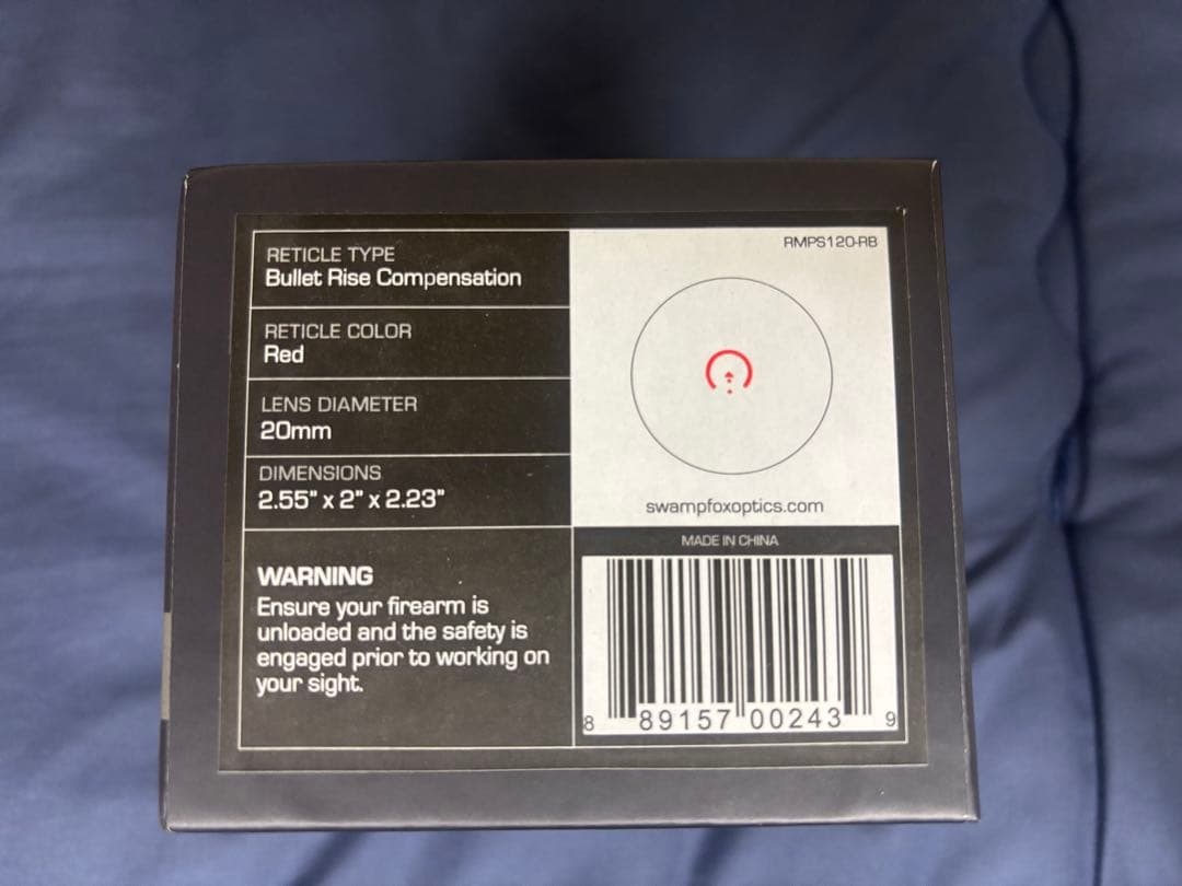 実物 swampfox raider micro prism レッドドットサイト