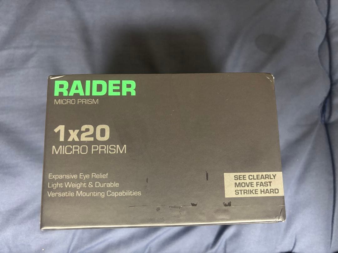 実物 swampfox raider micro prism レッドドットサイト