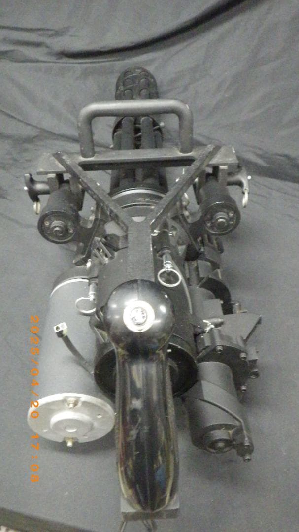 ミニガン 　トイテックディスプレイモデル　Ｍ134　　ブラック 多連装バレル