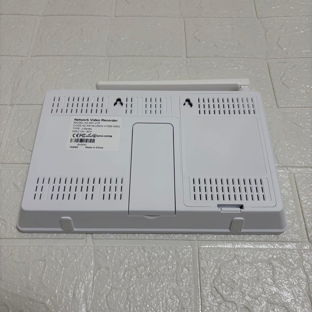 ❤️1品限り❤️防犯カメラ 屋外 2台 モニター付き 500万画素 10台増設可