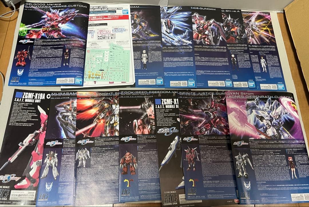SEED系ガンプラ MG FM RG HG ジャンクまとめ売り