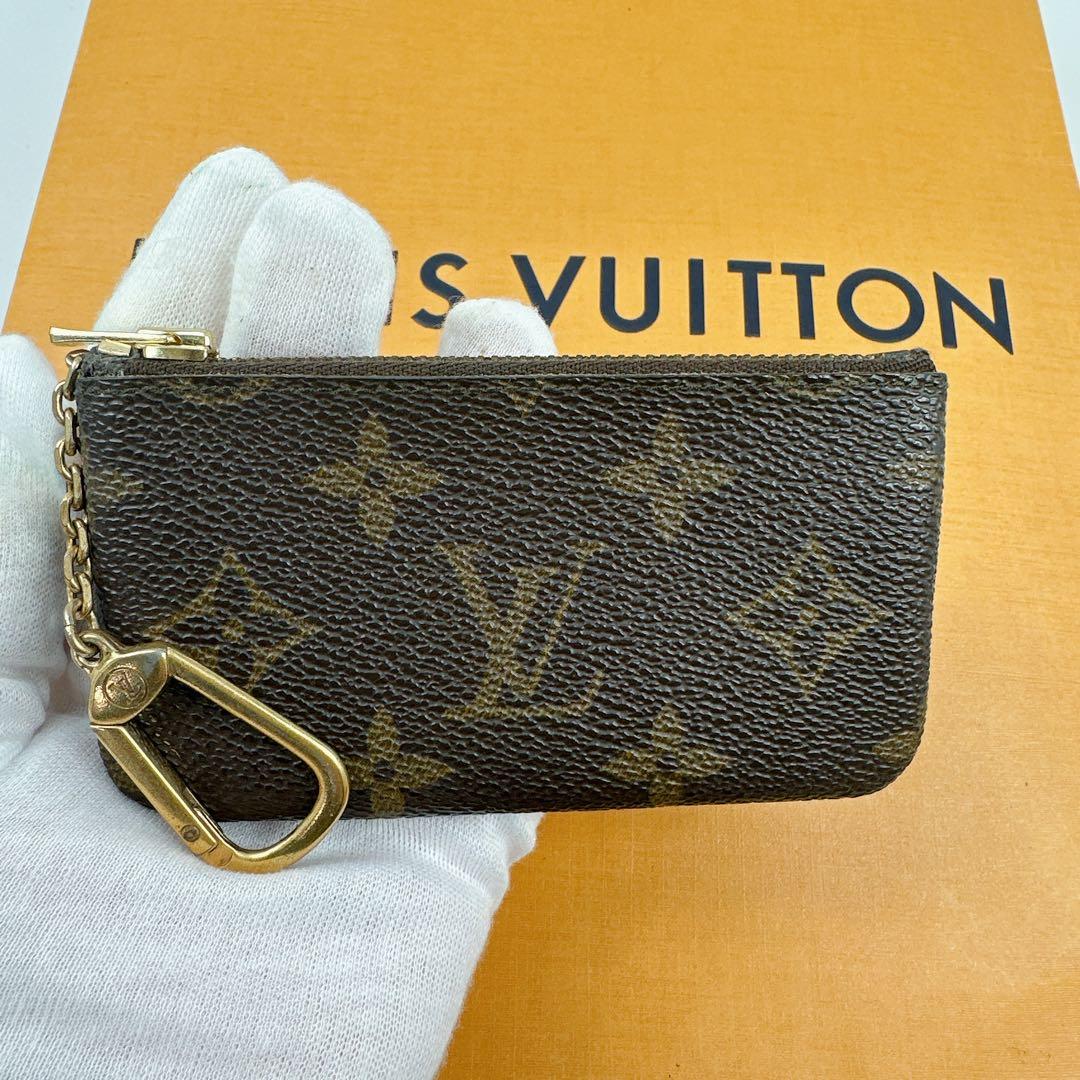 ルイヴィトン　モノグラム　キーケース　ポシェットクレ　社外補修品