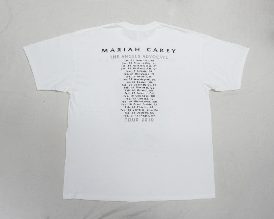 00's Mariah Carey ツアー Tシャツ