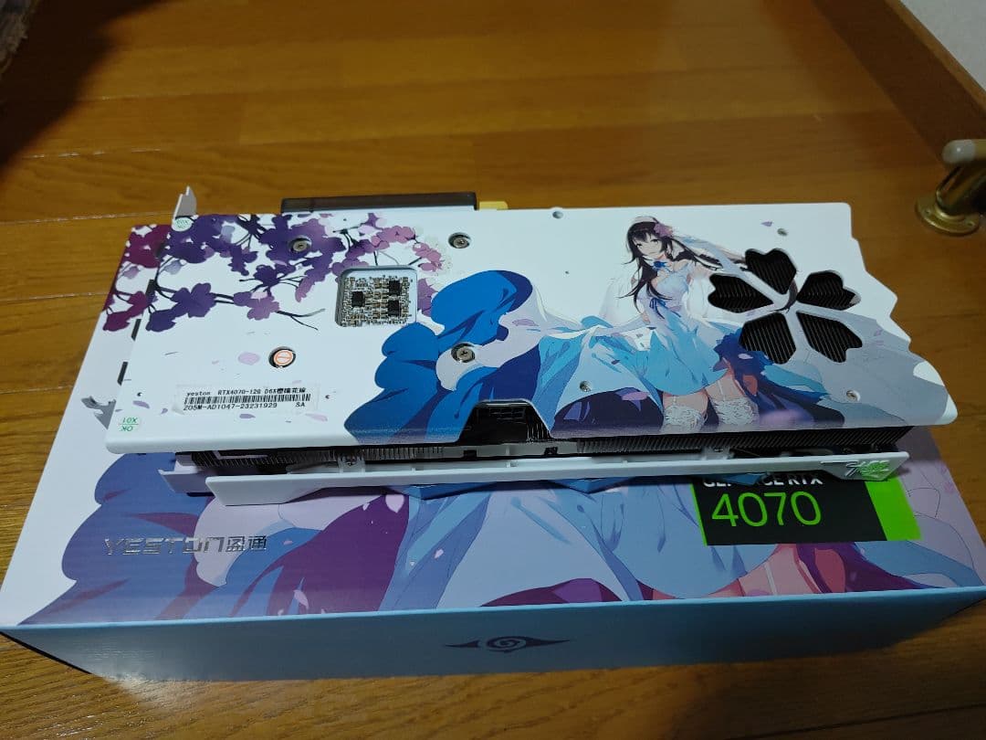 Yeston RTX4070 12GB 桜瞳 花嫁