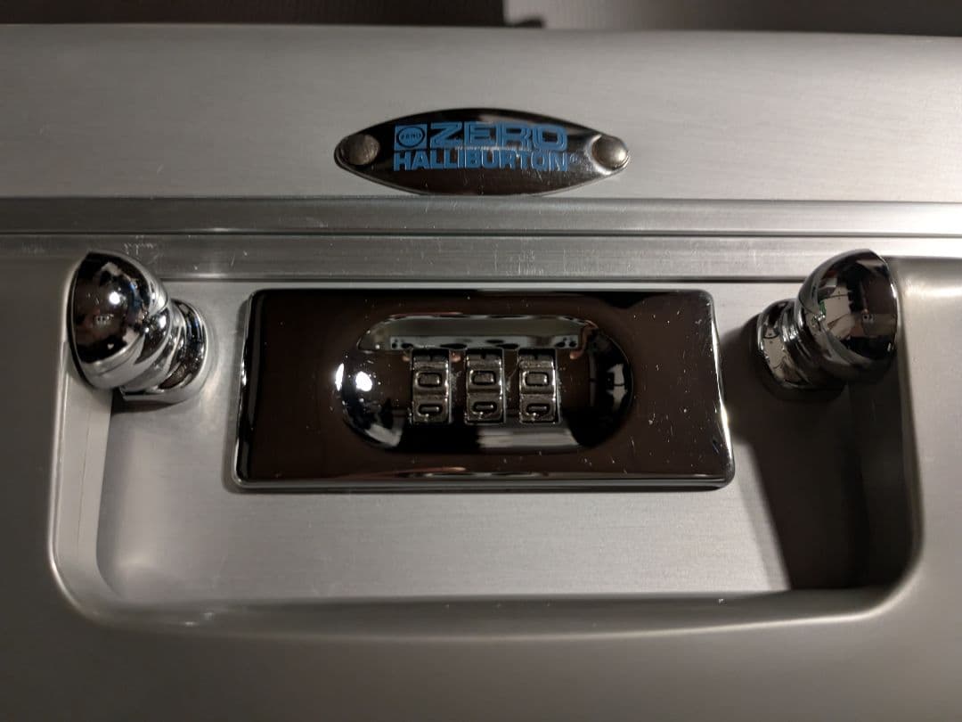 ゼロハリバートン　ミニ　アルミケース アタッシュケース