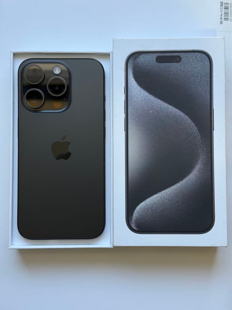 0647 IPHONE 15 PRO 128GB SIM フリー