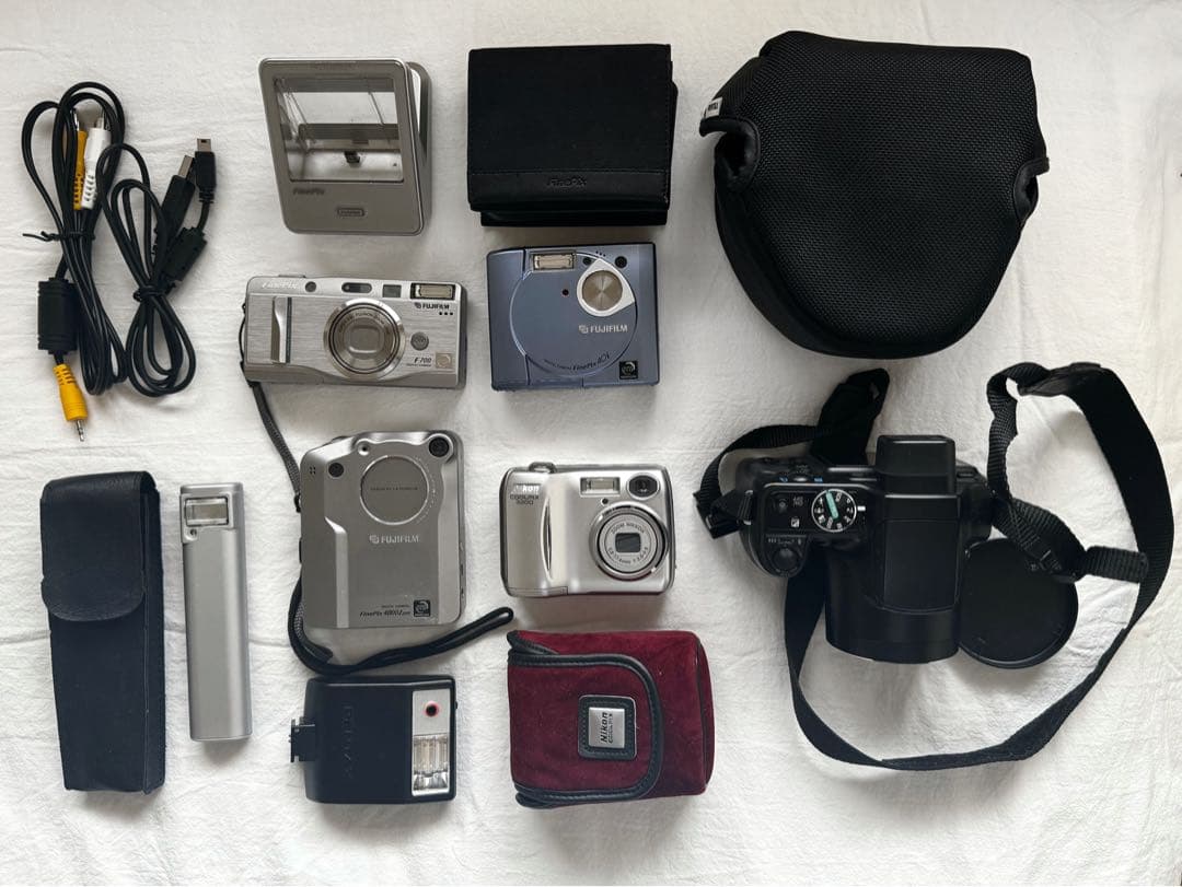 ジャンク品　デジタルカメラセット 5台セット　まとめ売り