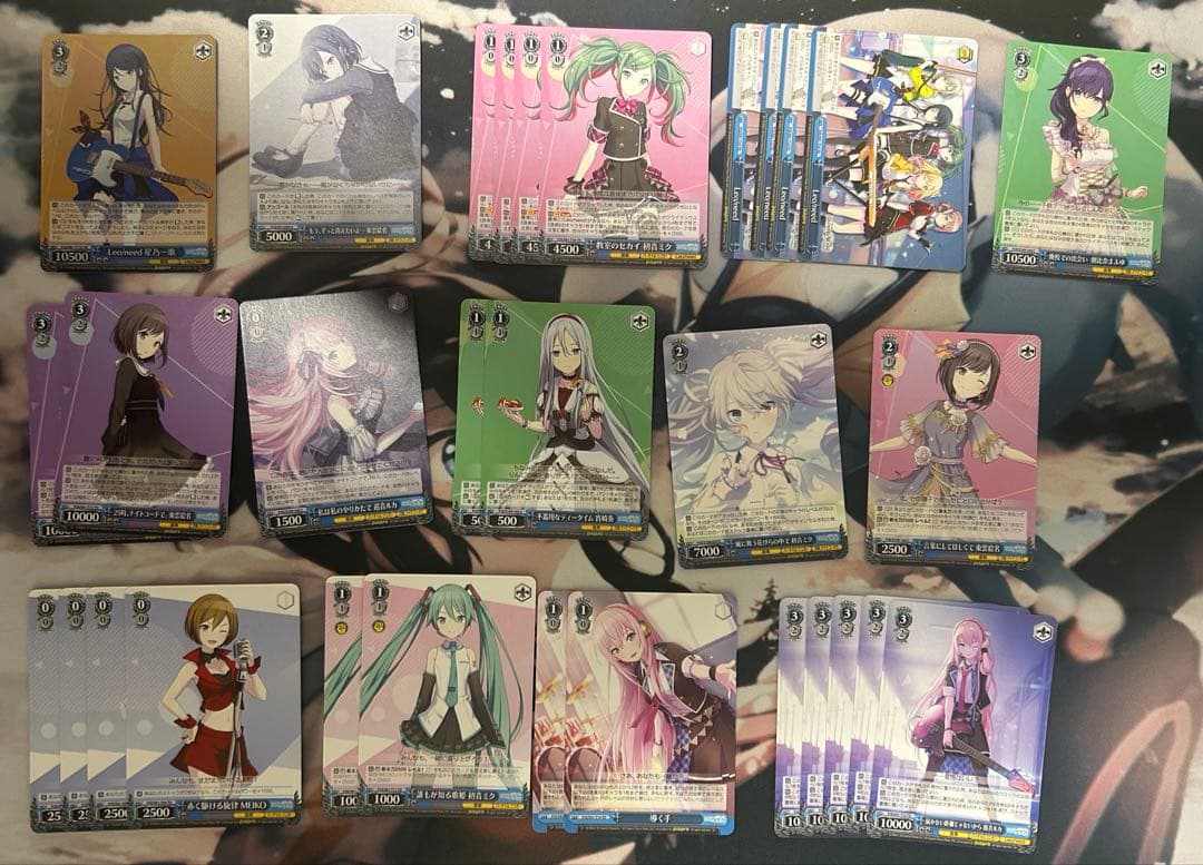 ヴァイスシュヴァルツ　プロセカ　デッキ　引退