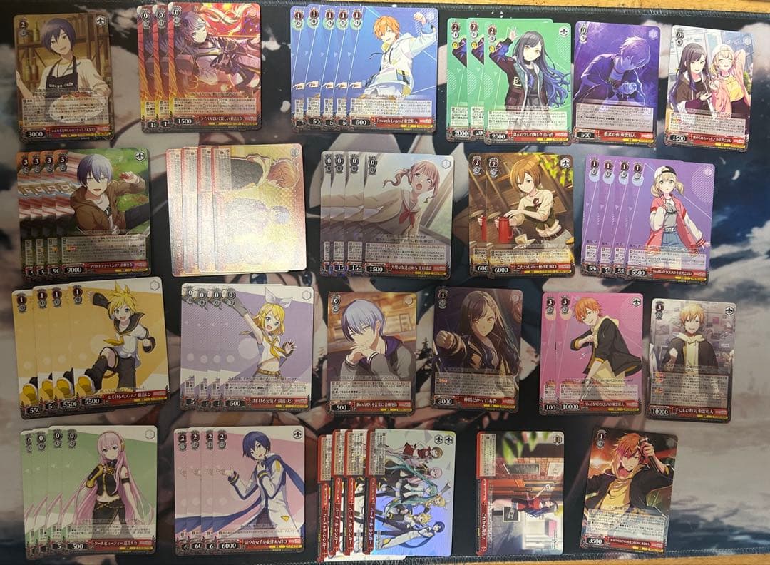 ヴァイスシュヴァルツ　プロセカ　デッキ　引退