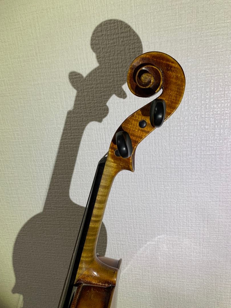 古い　チェコ製　4/4 バイオリン　Mathias Heinicke