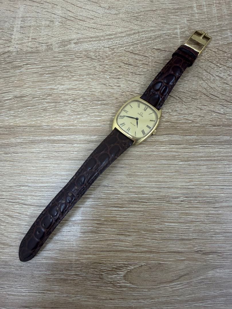 オメガ OMEGA デビル スクエア Cal.625手巻きメンズ