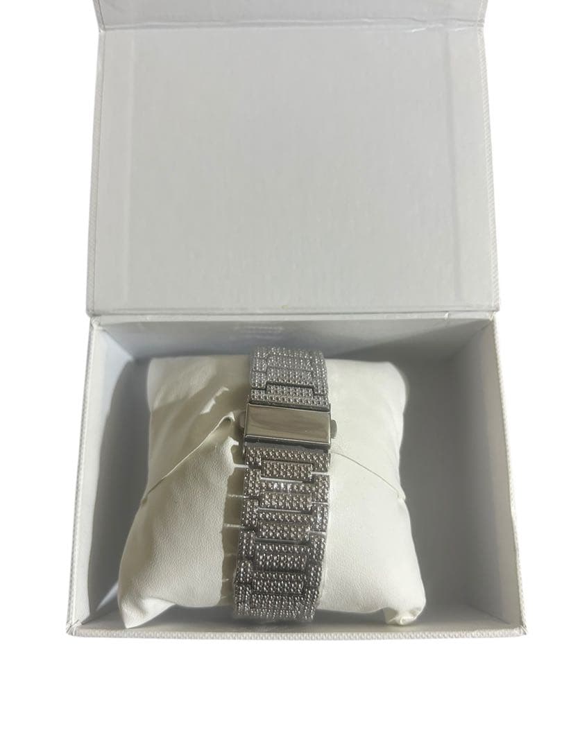 【証明書　ボックス付き】ラグジュアリーメンズ腕時計クォーツアトランタモアサナイト