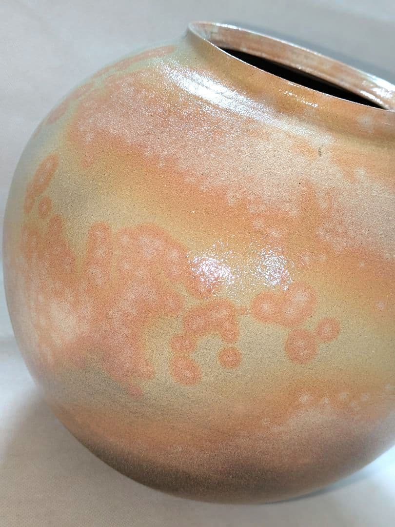 萩焼　一立窯　浦裕作★花瓶　花入れ　花器　壺　華道　生け花　投げ入れ　茶道具