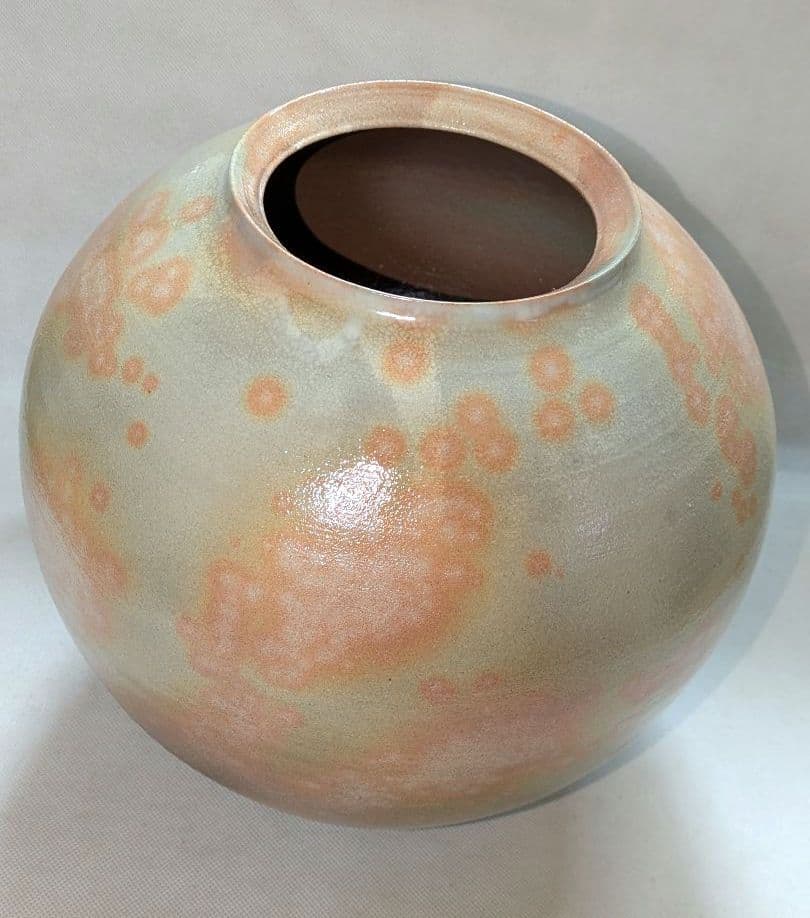 萩焼　一立窯　浦裕作★花瓶　花入れ　花器　壺　華道　生け花　投げ入れ　茶道具